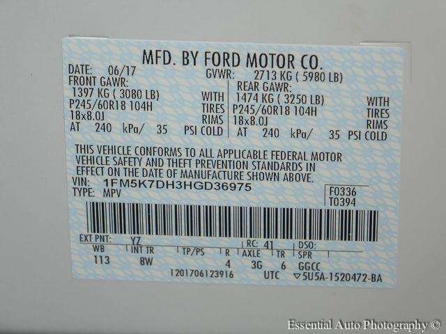 2017 Ford Explorer XLT 4dr SUV